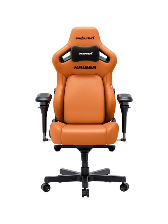 Игровое компьютерное кресло Anda Seat Kaiser 4 V2 Size L,XL Black PVC - 