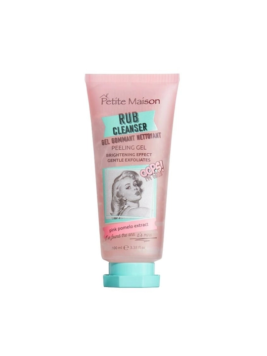 Гель пилинг для лица PETITE MAISON RUB CLEANSER, очищающий, с экстрактом помело, 1000 мл  - 
