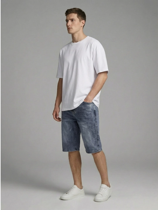 Erkaklar jinsi shortigi, yupqa denim material, Xitoy
