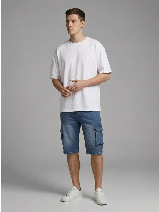 Erkaklar jinsi shortigi, yupqa denim material, Xitoy