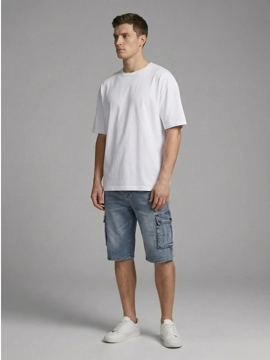 Erkaklar jinsi shortigi, yupqa denim material, Xitoy
