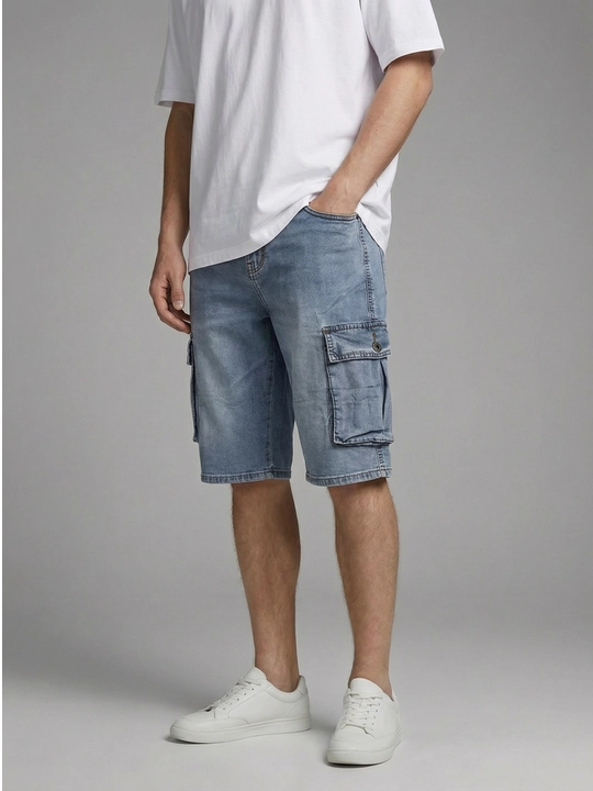 Erkaklar jinsi shortigi, yupqa denim material, Xitoy
