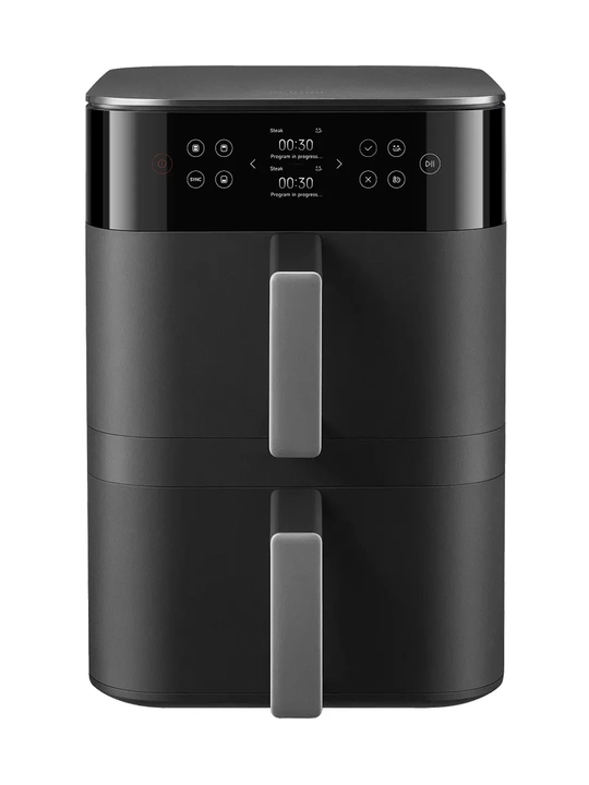 Аэрогриль Xiaomi Air Fryer 6–12 л 1700–2800W с дисплеем и двумя корзинами