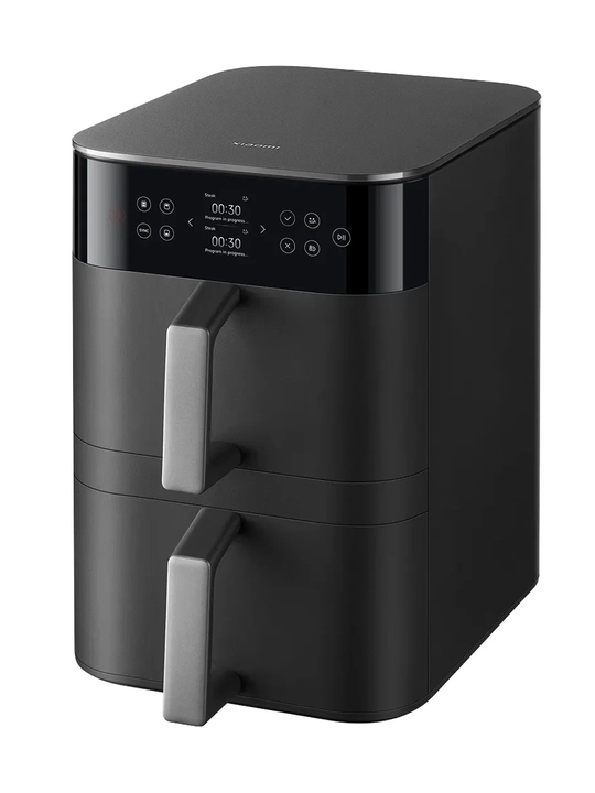 Аэрогриль Xiaomi Air Fryer 6–12 л 1700–2800W с дисплеем и двумя корзинами