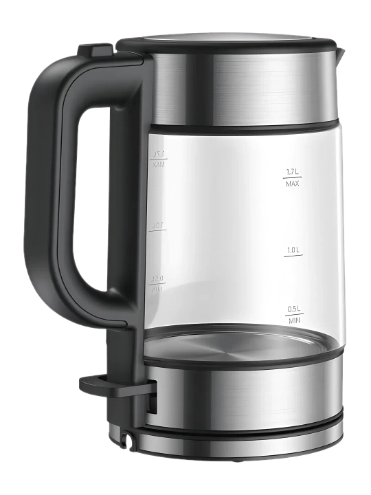 Электрический чайник Xiaomi Electric Glass Kettle, с автоматическим отключением, 1.7 л