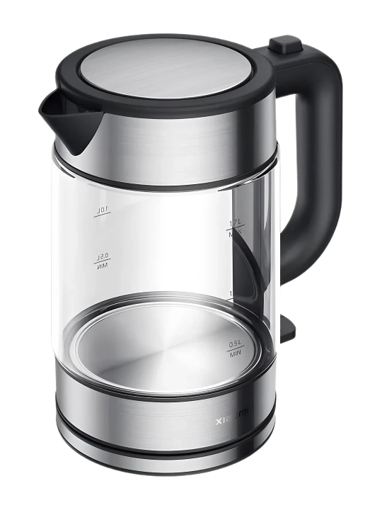 Электрический чайник Xiaomi Electric Glass Kettle, с автоматическим отключением, 1.7 л