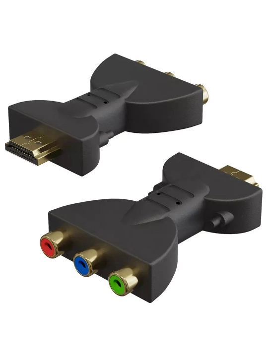 HDMI adapteri - 3x RCA (AV) o‘rnatilgan RGB CAPSsiz