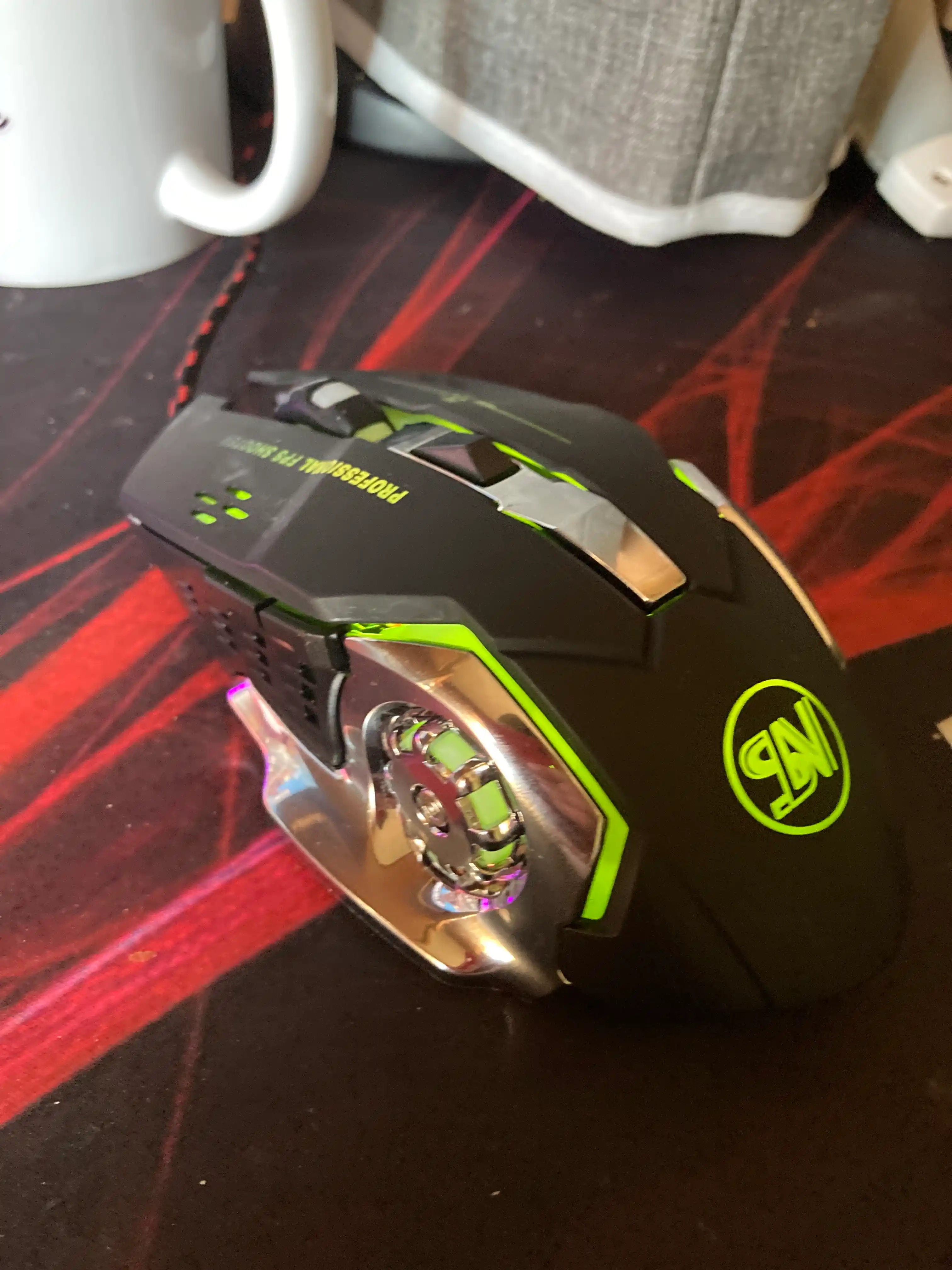 Проводная мышь G6 , подходящая офиса, 3200DPI со светодиодом RGB