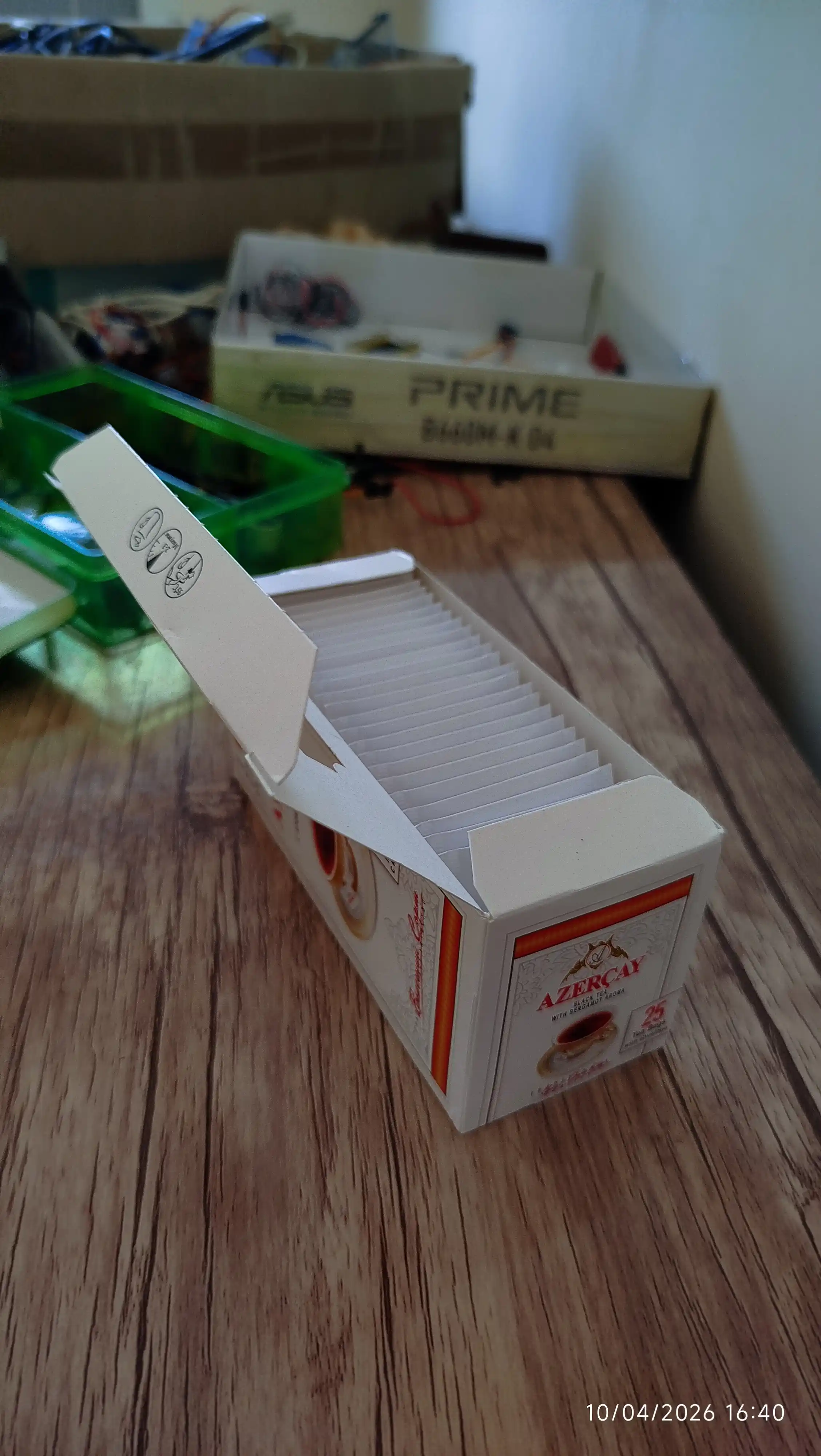 Azerçay bir martalik xushbo'y hidli choy, 50 gr, paketlar bilan