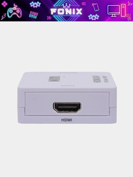 HDMI-dan AV-ga va AV-dan HDMI-ga konvertor - yuqori sifatli video uchun universal adapter