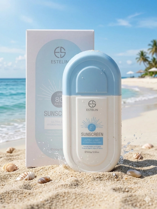 Estelin namlantiruvchi, quyoshdan himoyalovchi krem, SPF 70 , 50 PA+++, 50 g