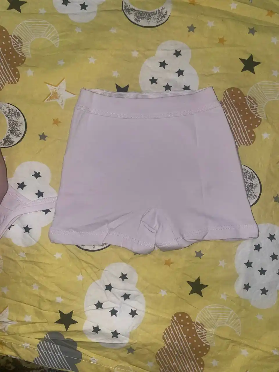 Qizlar uchun ichki kiyimlari to‘plami - mayka va trusik, 2yoshdan 11 yoshgacga 100 % paxta