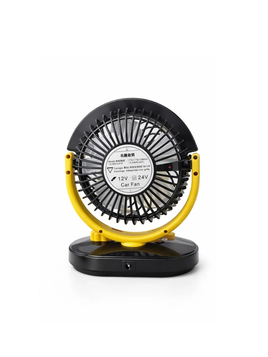 Avtomobil ventilyatori, 12 V, namlash va sovutish funksiyasiga ega