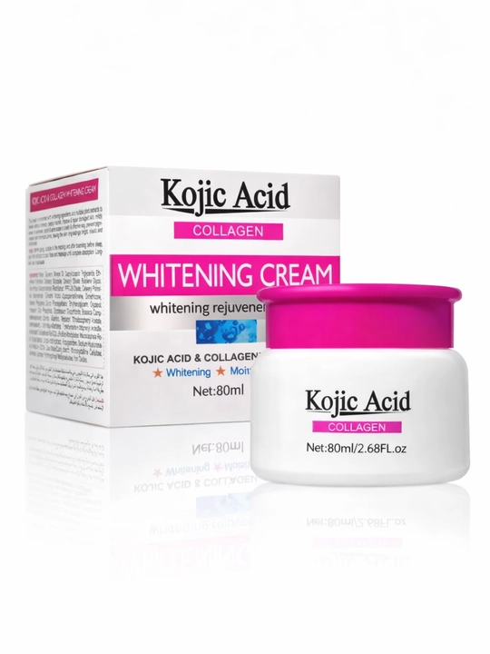 Kojic Collagen White Glow Cream ,Dog‘larga Qarshi Oqartiruvchi Krem - 
