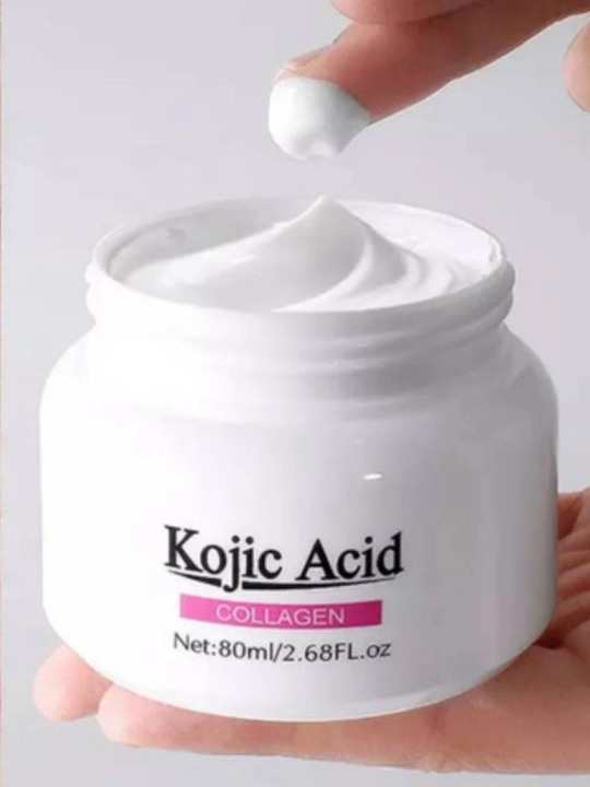 Kojic Collagen White Glow Cream ,Dog‘larga Qarshi Oqartiruvchi Krem