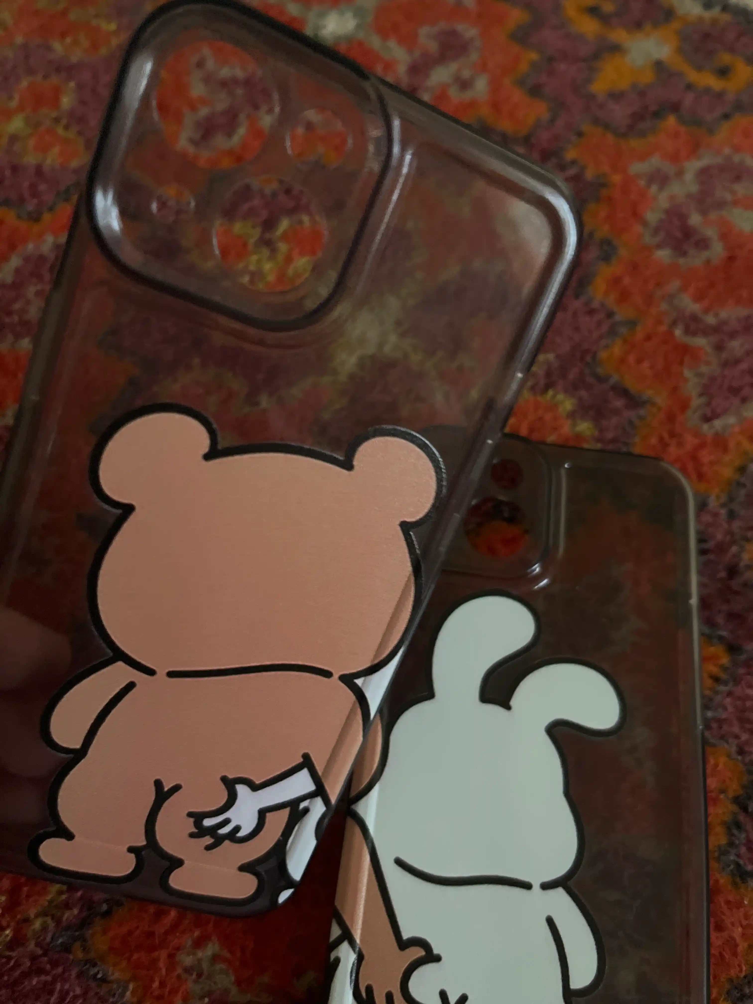 Чехол для iPhone 16 15 14 13 12 11 милый и пушистый