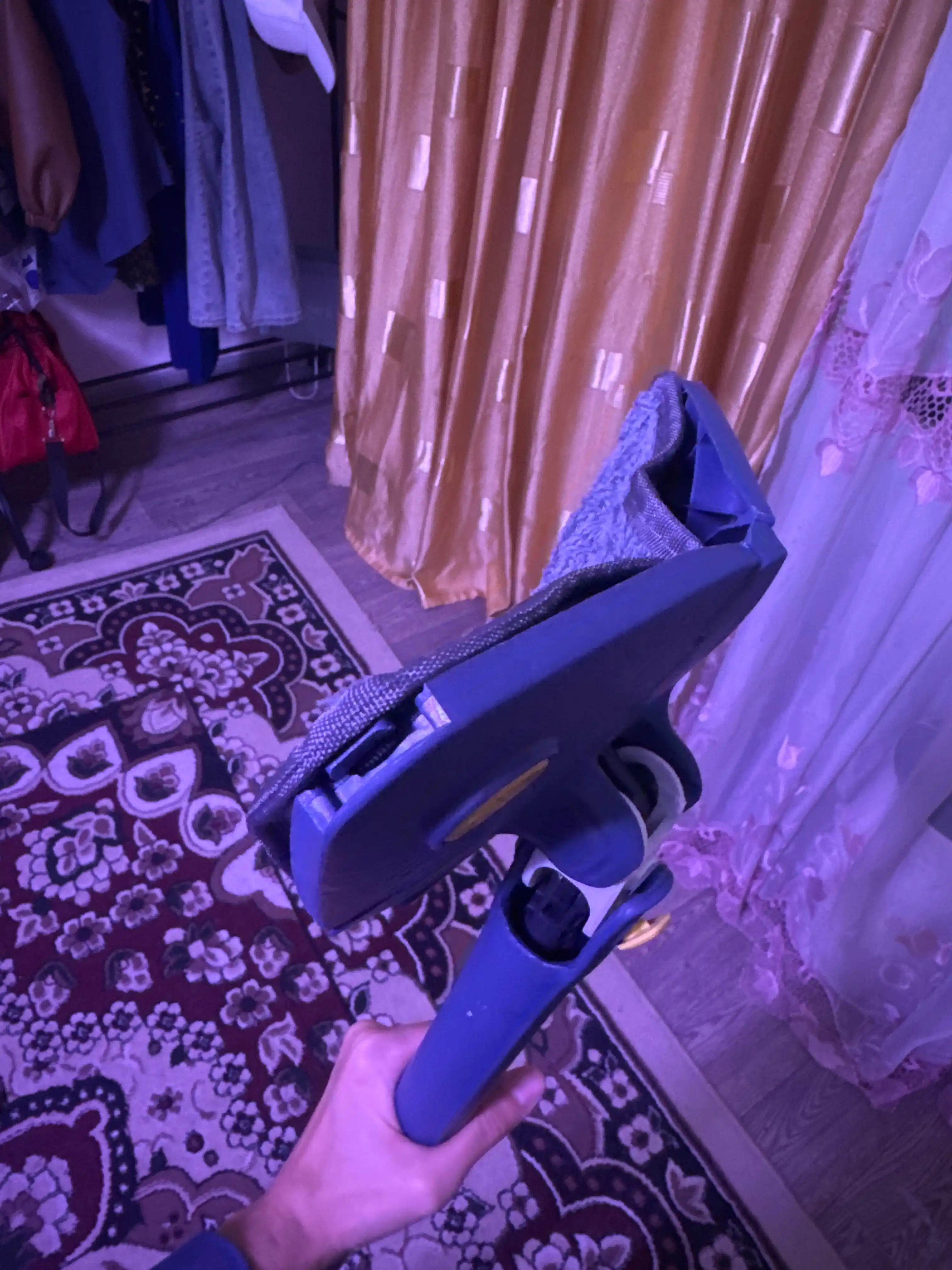 Универсальная швабра для мытья пола, стен, потолка, кафеля, с поворотом 360, микрофибра