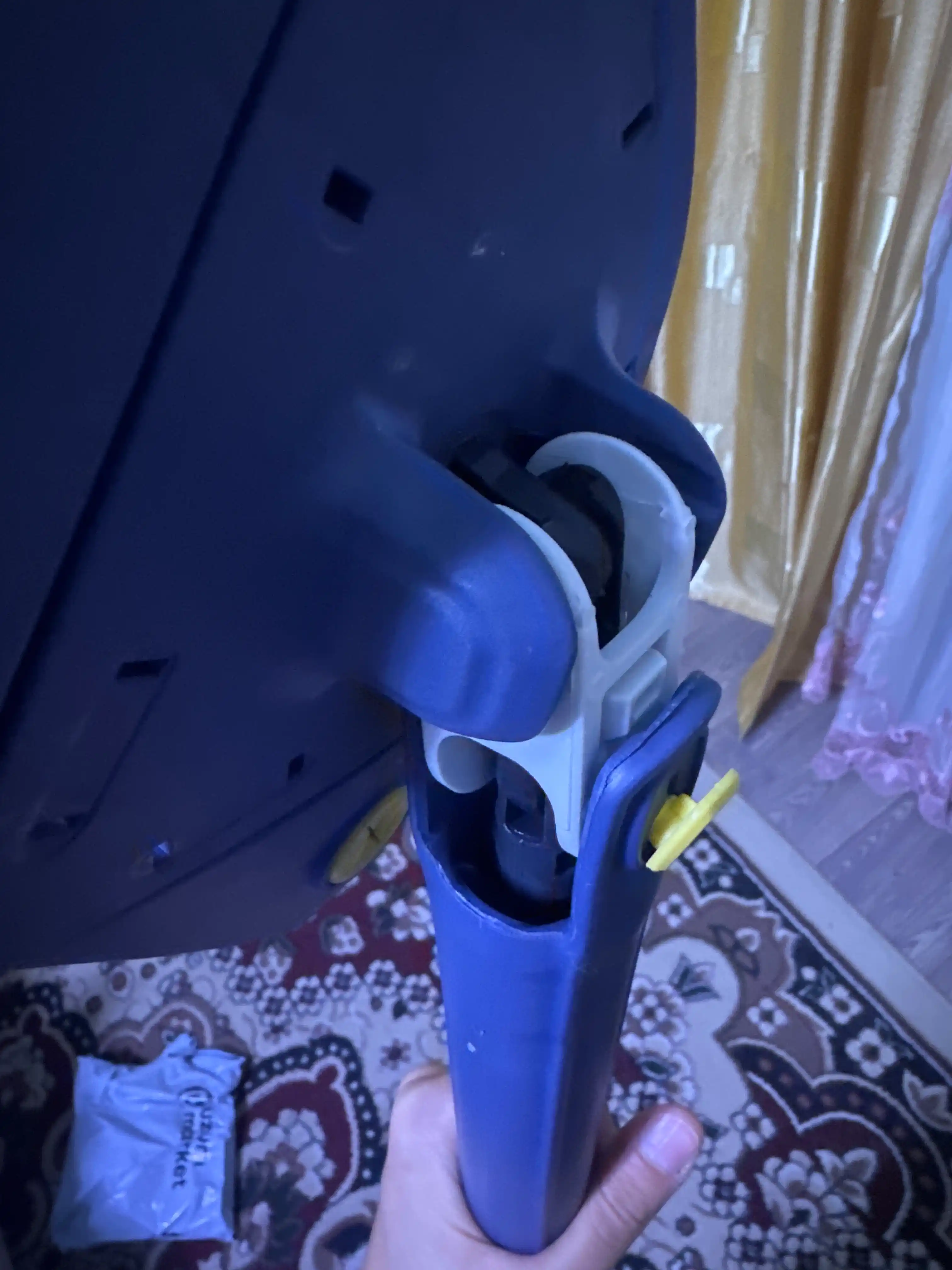Универсальная швабра для мытья пола, стен, потолка, кафеля, с поворотом 360, микрофибра