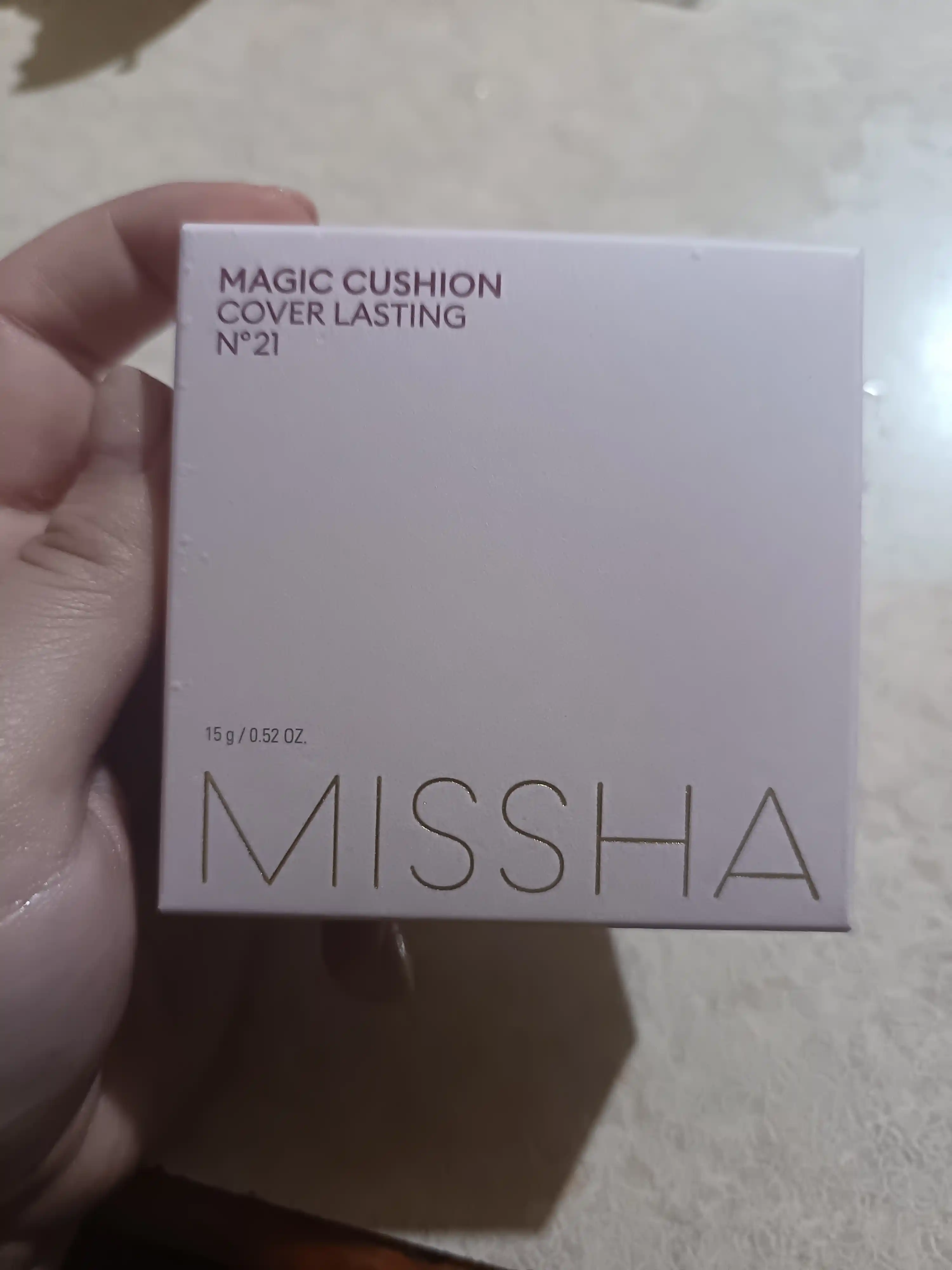 Tonal kushon Missha Magic Cushion Cover Lasting SPF50+ PA+++