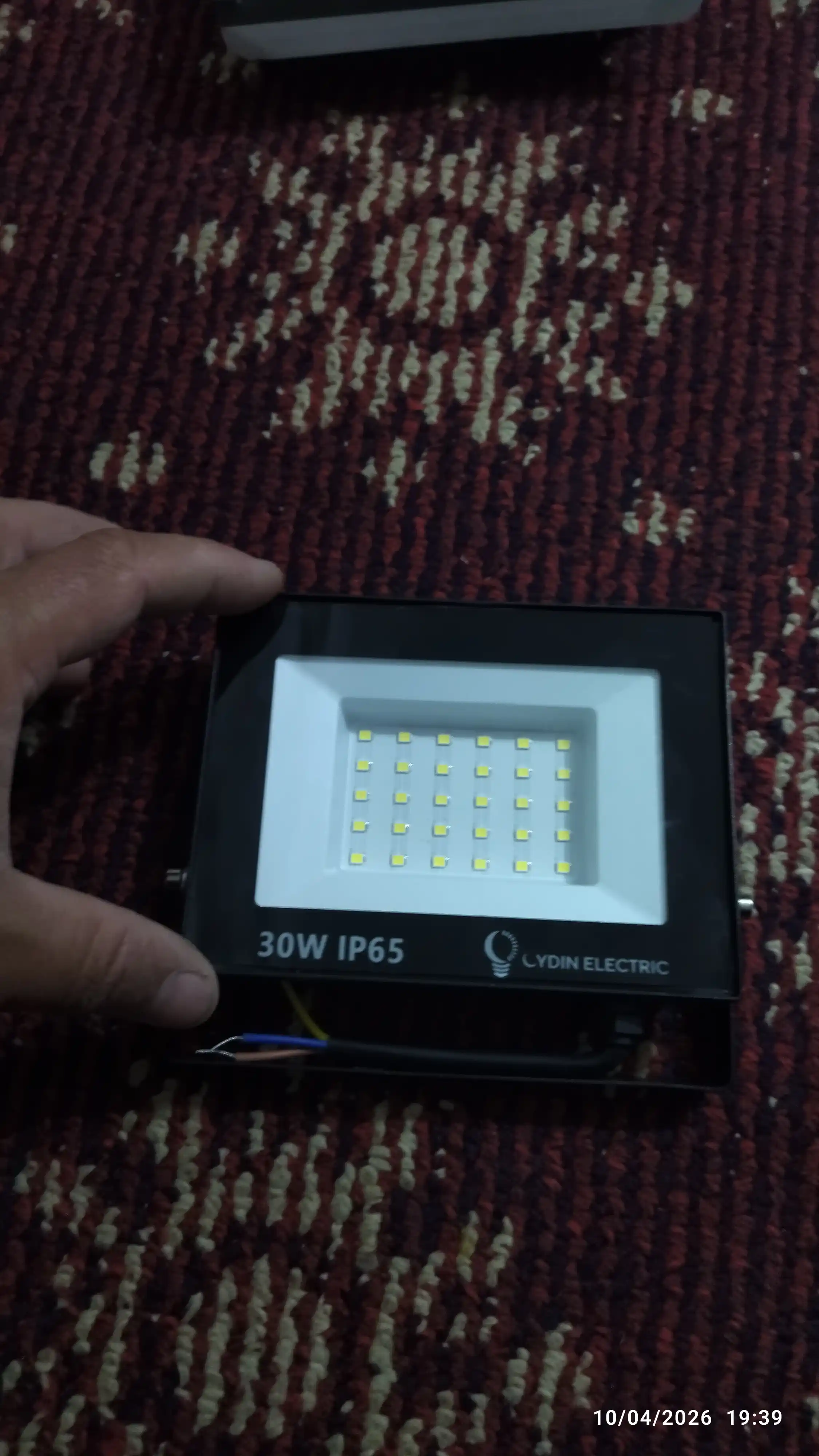 LED, Прожектор, OYDIN ELECTRIC, 10W–200V, IP65, 110-250V яркость, энергоэффективный