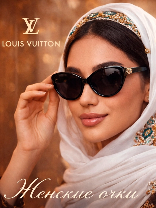 Женские солнцезащитные очки Louis Vuitton — стиль, защита UV400, 2026 - 