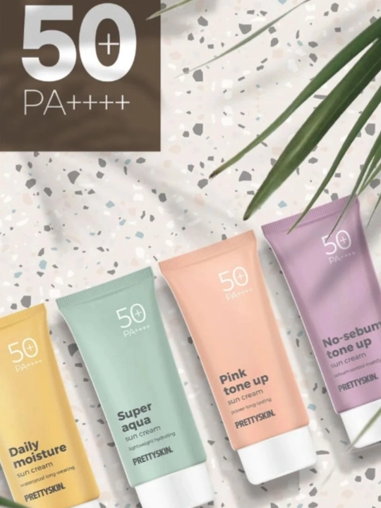 Quyoshdan saqlovchi krem, bahorgi krem, spf, 50+++,PRETTYSKIN