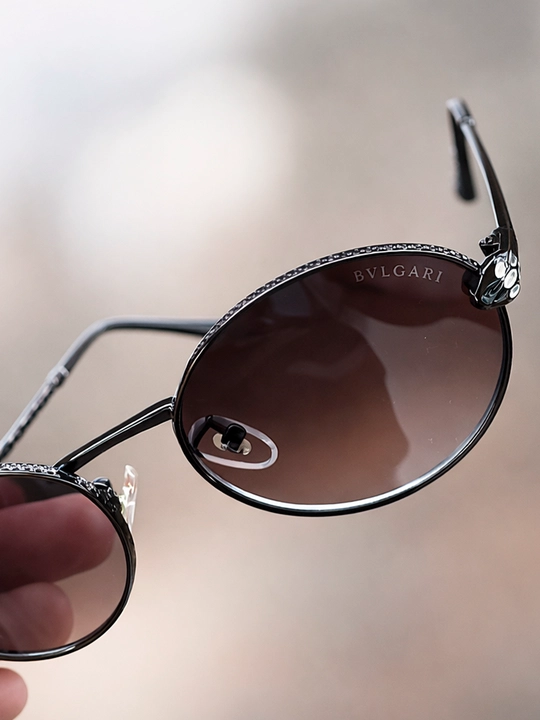 Женские очки BVLGARI элегантность в металле , стиль