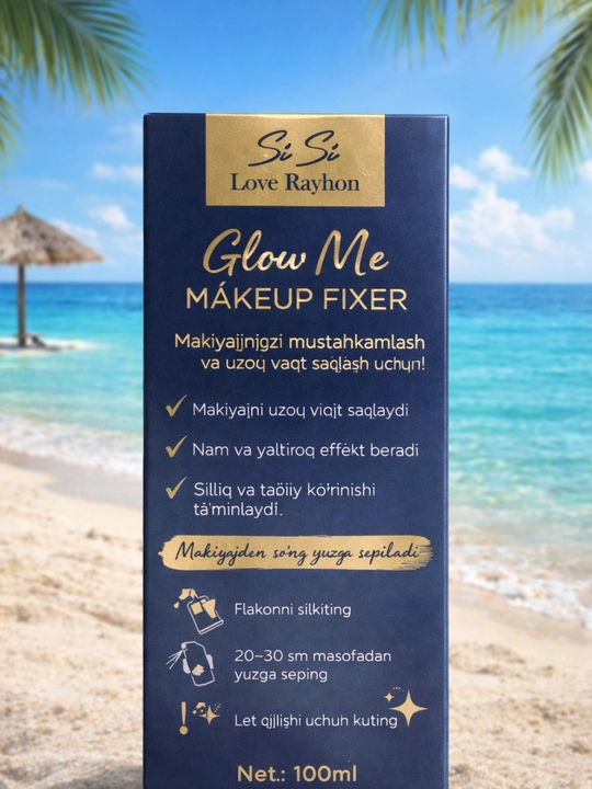Фиксатор-спрей для makeup, Si Si Love Rayhon Glow Me Makeup Fixer