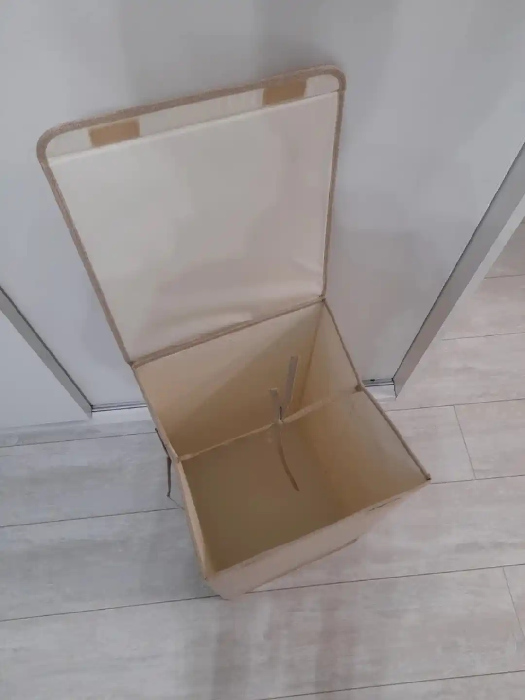 Корзина для белья Laundry с крышкой — универсальный органайзер для дома