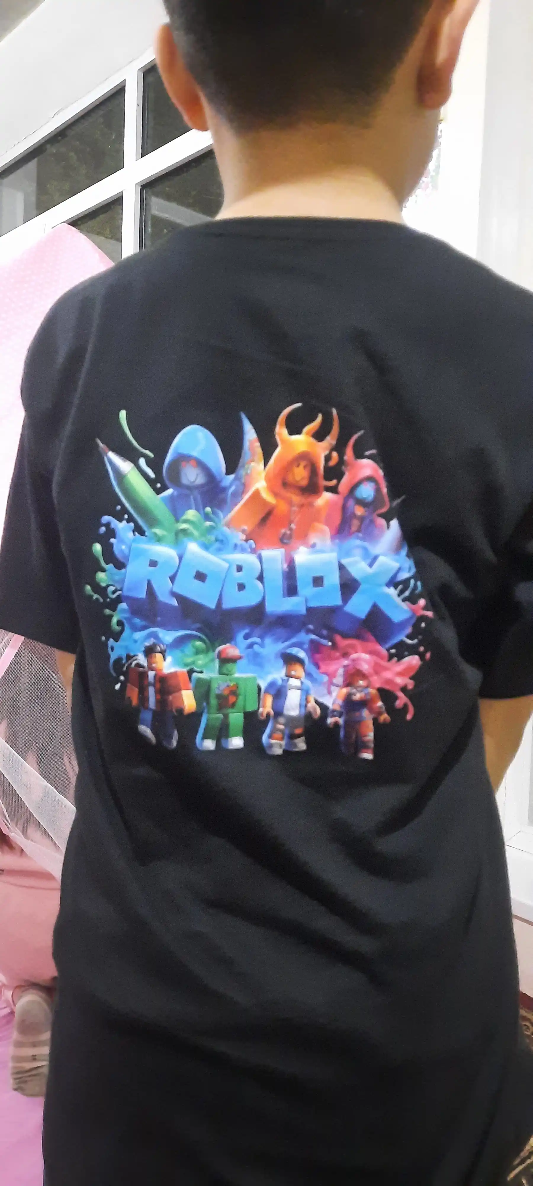 Футболка детская Minecraft Roblox Brawl Stars Spider-Man, хлопок 100%, ORZU TEKS