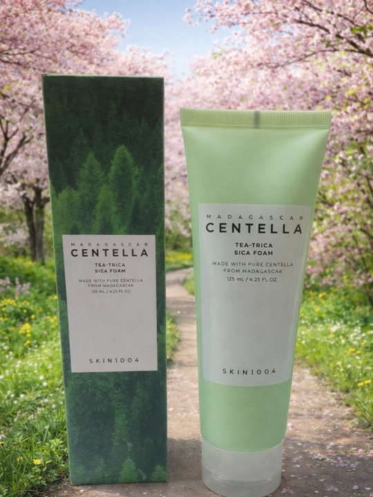 Пенка для лица, Пенка для очищения лица  SKIN1004, Madagascar CENTELLA Tea-Trica, Корея