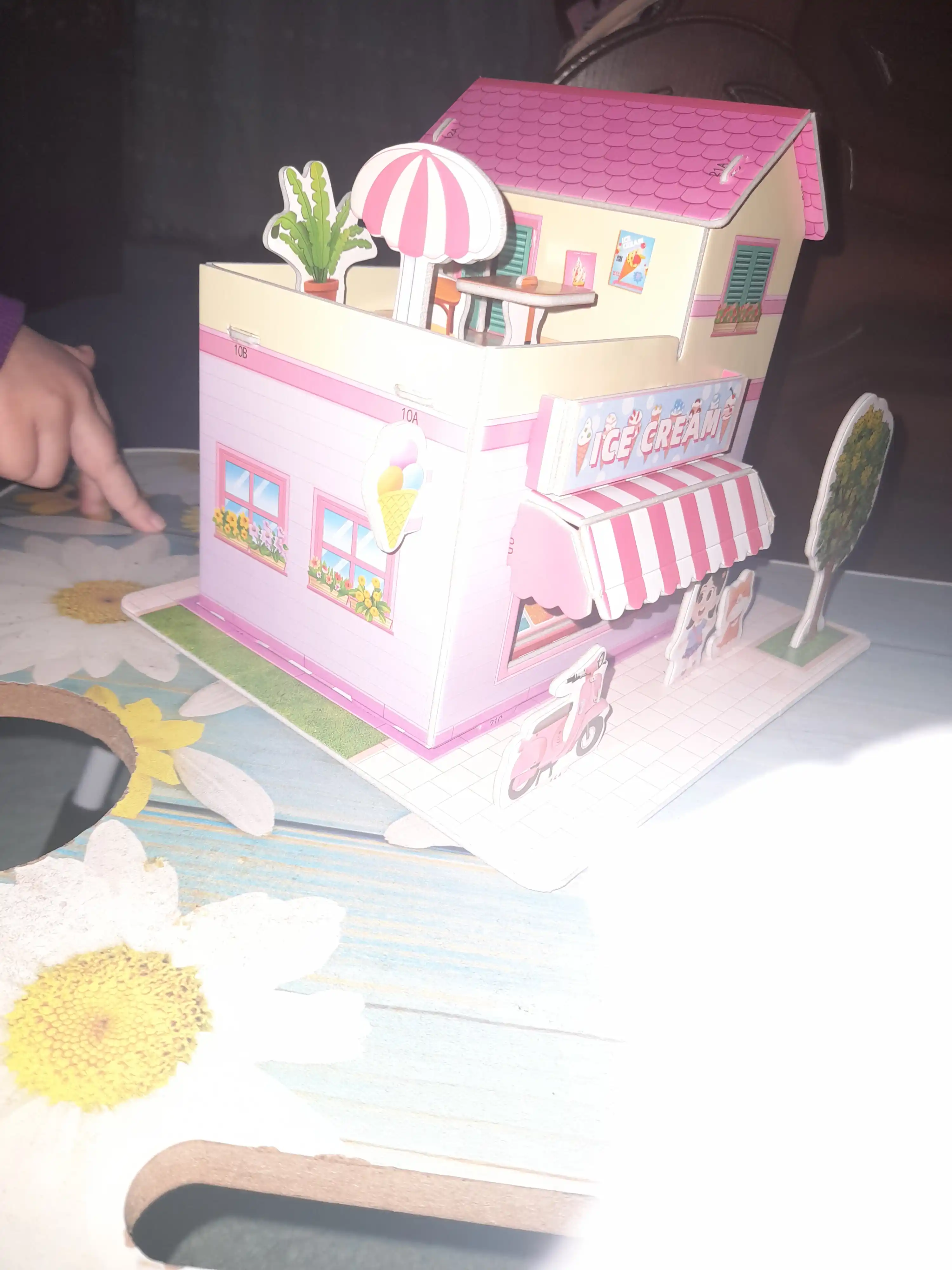 Bolalar uchun 3D Puzzle Uycha Konstruktor – Hajmli Maket To‘plam
