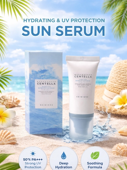 КРЕМ SPF СЕНТЕЛЛА 50+, Skin1004 Madagascar Centella SPF50+ PA++++, 50 ml, Корея