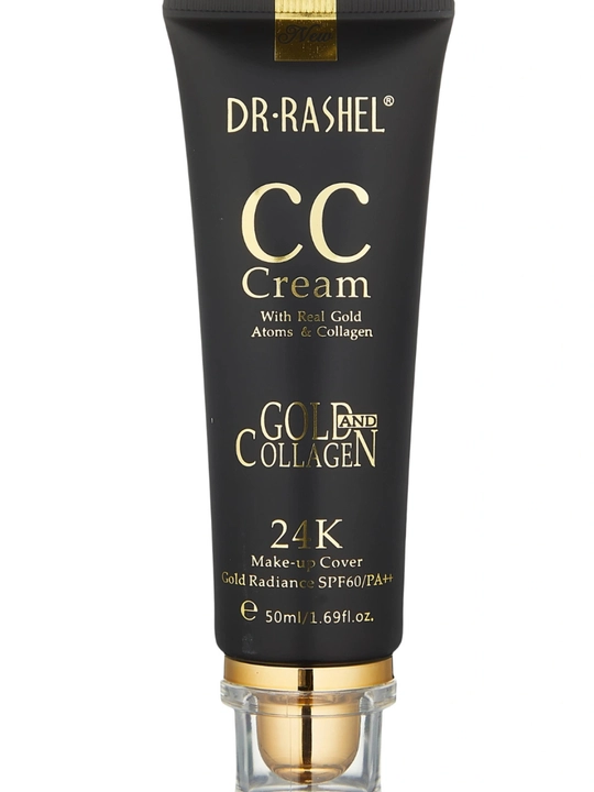 Тональный крем 24K Gold collagen CC Cream SPF60 "Dr Rashel", 50 мл - 