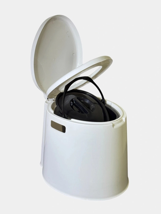 Portativ biotualet, ko‘chma hojatxona, katta va bolalar uchun, 8L