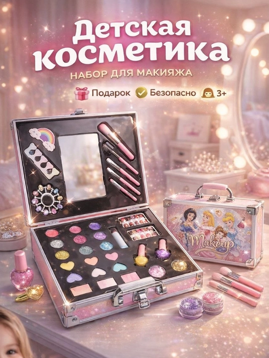 Детский набор косметики для макияжа - 