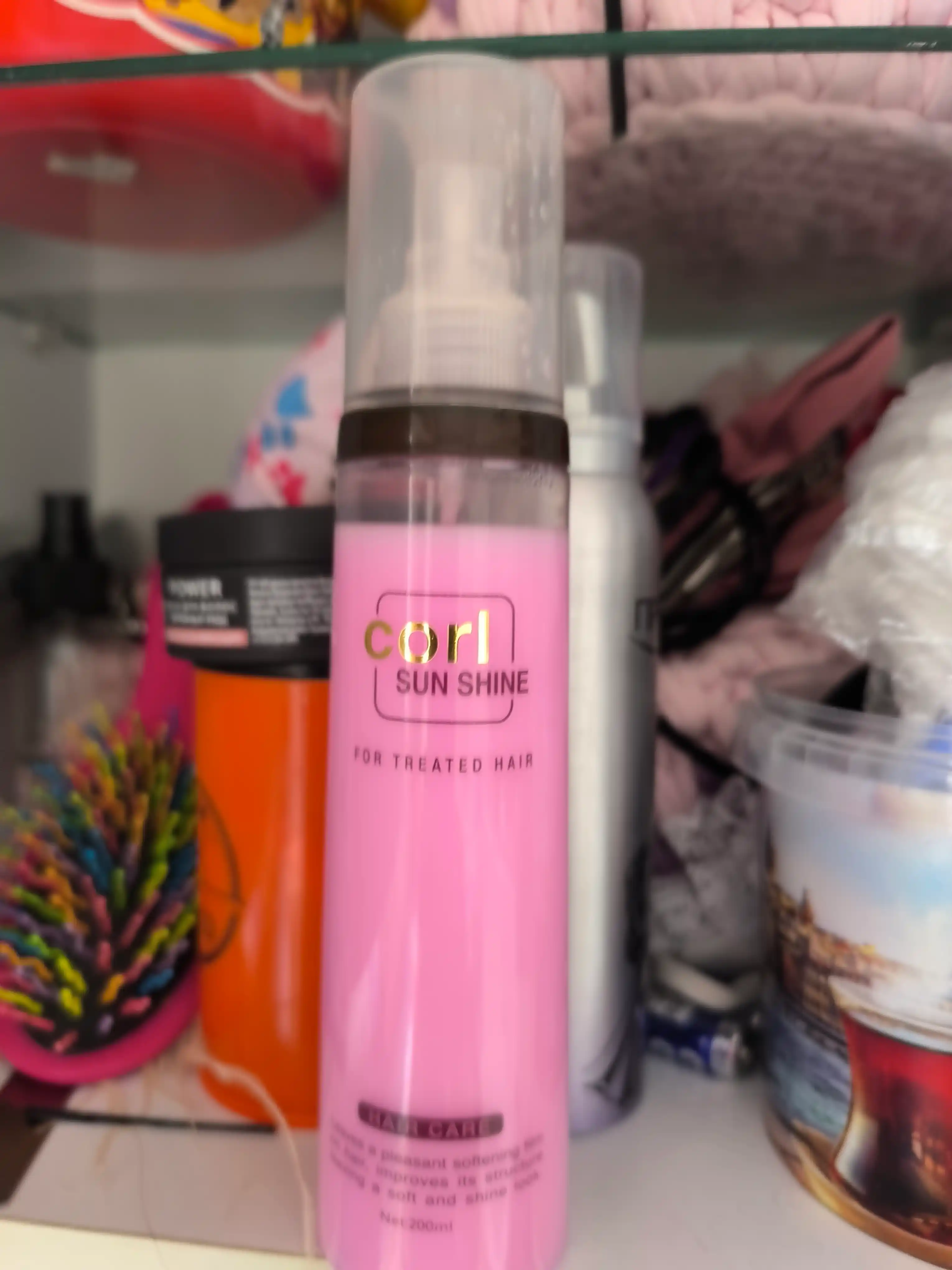 Namlantiruvchi sprey-mist Corl Sun Shine keratin va pantenol bilan 200 ml