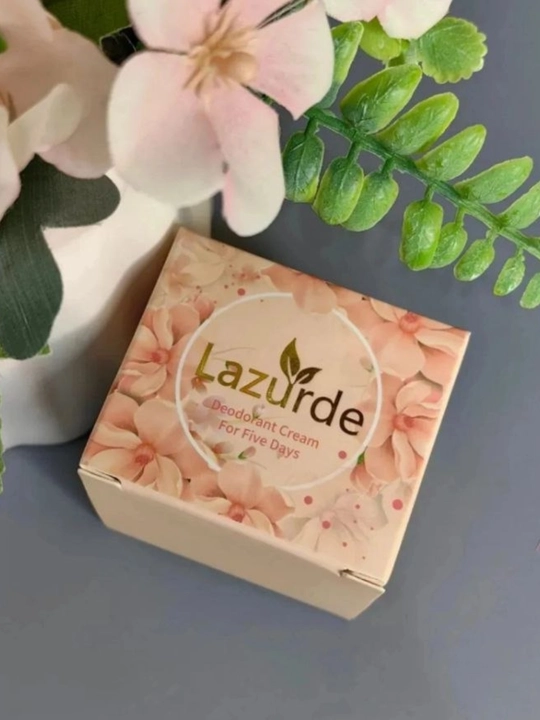 Lazurde, Krem Dezodarant Antipersipant, Terlashga qarshi, Parfumlangan, 50ml