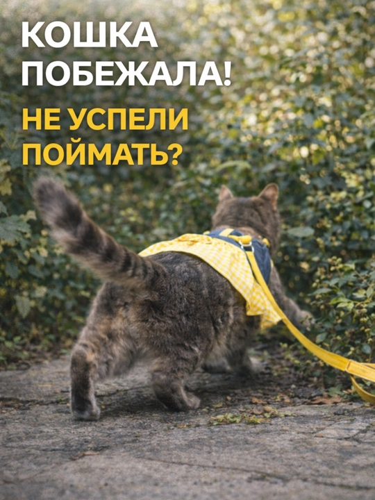 Шлейка для кошек и собак с поводком и платьем, комплект для безопасной прогулки