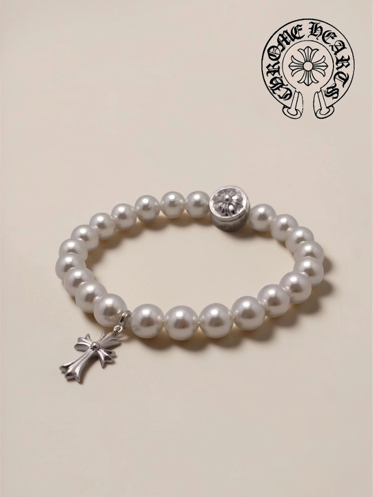 Chrome Hearts uslubi vintaj uniseks bilaguzuk erkaklar ayollar uchun zamonaviy y2k sovg'a