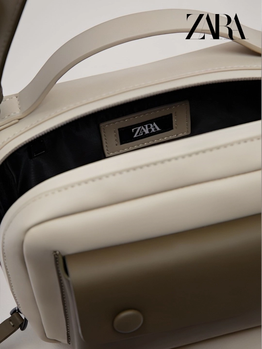 Сумка в стиле Zara через плечо винтаж унисекс повседневная мужская женская y2k кроссбоди