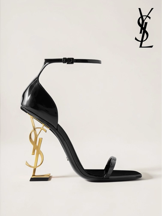 YSL poshnali ayollar bosonojkalar sovg'a korobkasi bilan 36-40 hajm tufli to'y marosimlar