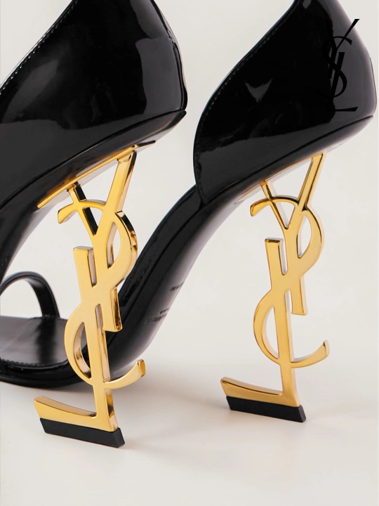 YSL poshnali ayollar bosonojkalar sovg'a korobkasi bilan 36-40 hajm tufli to'y marosimlar
