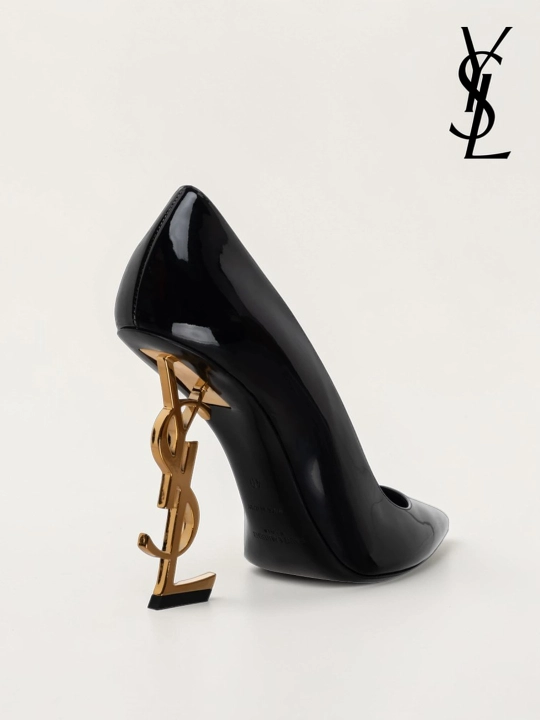 YSL poshnali ayollar bosonojkalar sovg'a korobkasi bilan 36-40 hajm tufli to'y marosimlar