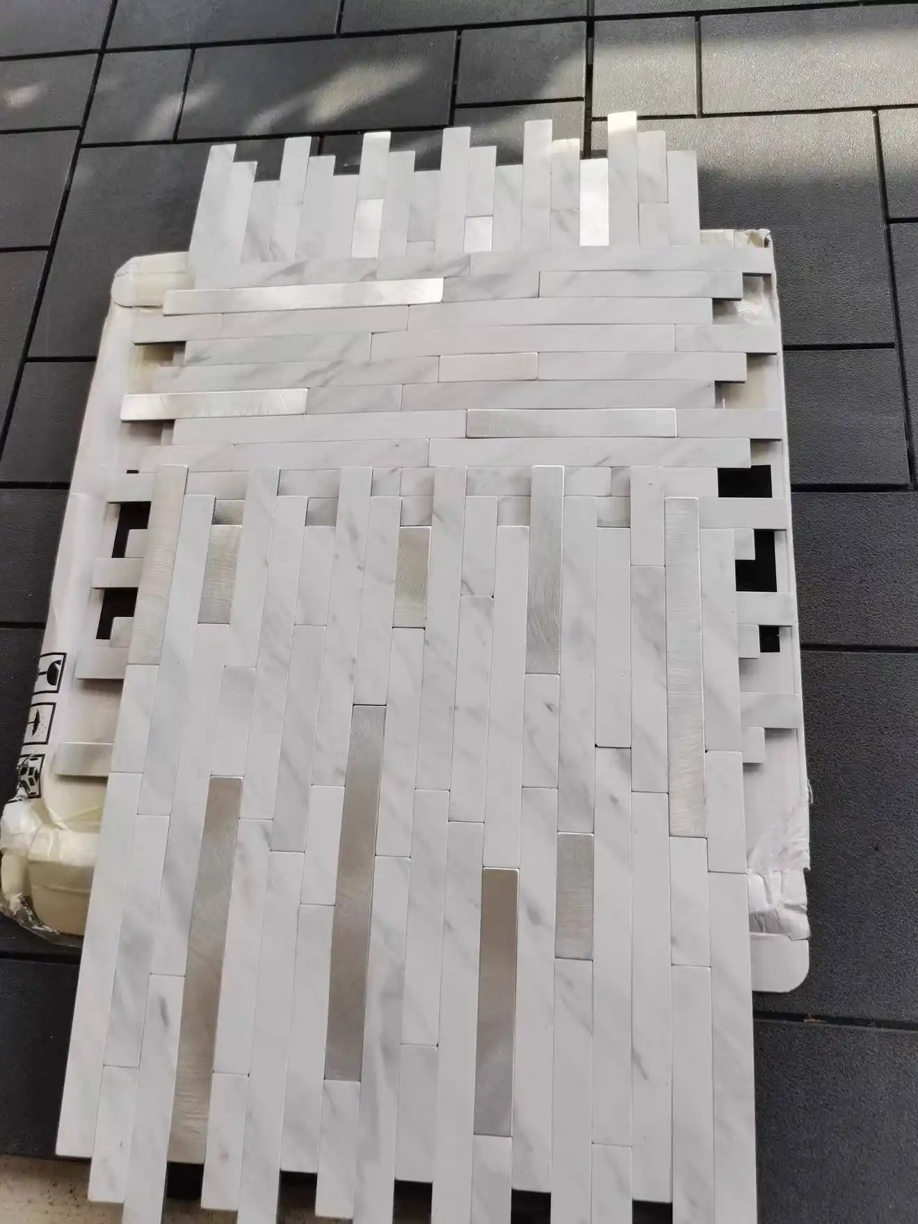 Самоклеящаяся мозаичная обои для стен обой 30.3 × 27.5 см, декоративная 3D обои