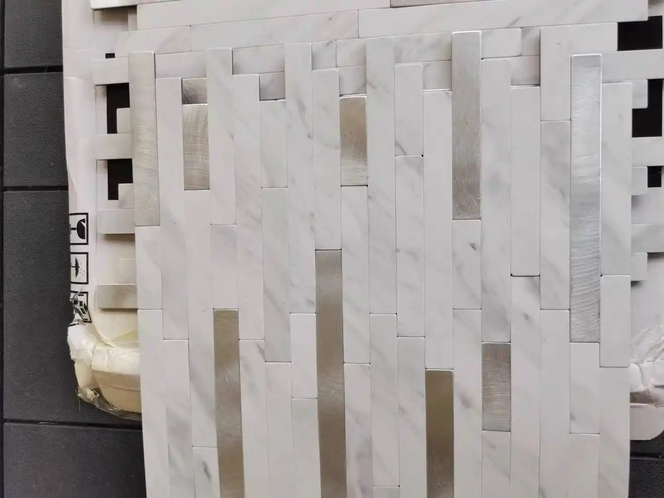 Самоклеящаяся мозаичная обои для стен обой 30.3 × 27.5 см, декоративная 3D обои