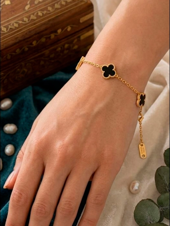 Браслет Van Cleef Clover Model - элегантный стиль, идеально подходит для подарка