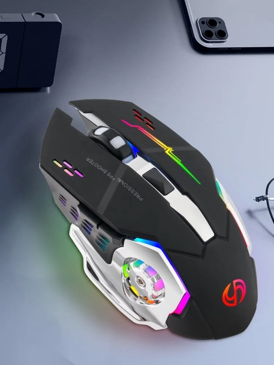 Simsiz RGB sichqoncha Bluetooth / USB