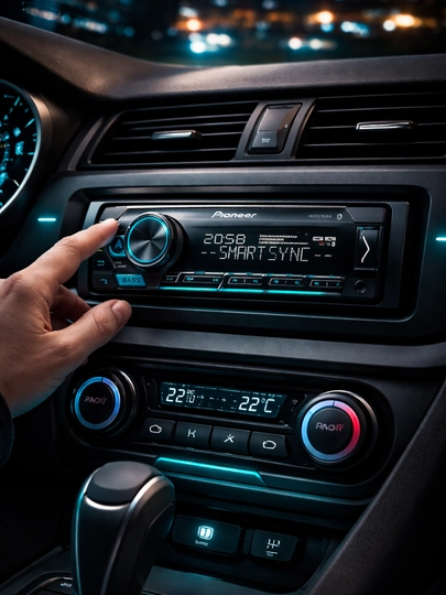 Магнитофон Pioneer MVH-S325BT Bluetooth автомагнитола, 1DIN, 4x50W
