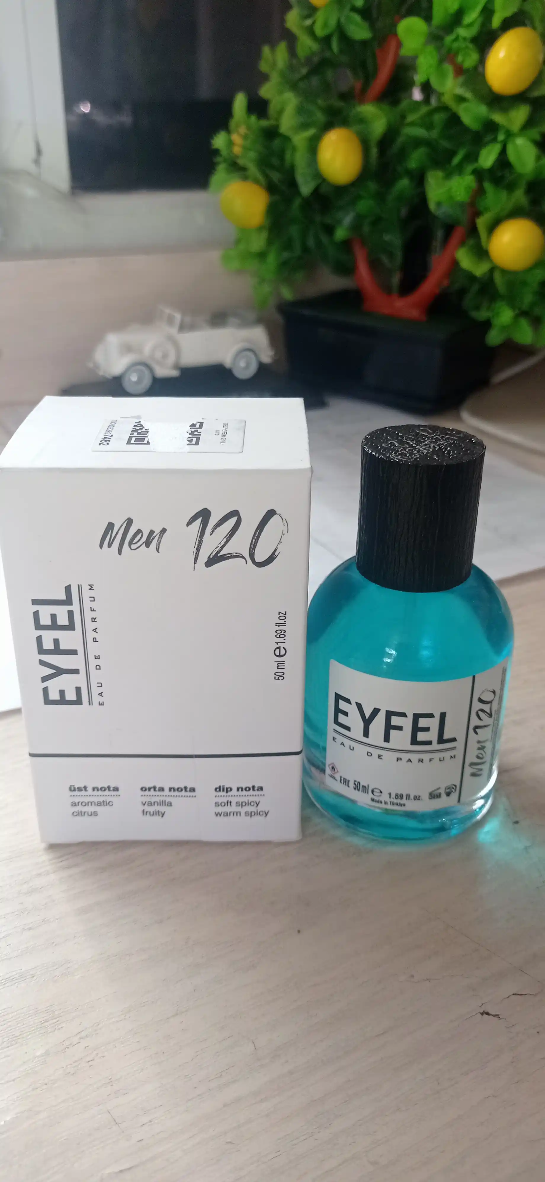 Erkaklar uchun parfyumlangan suv "Eyfel"